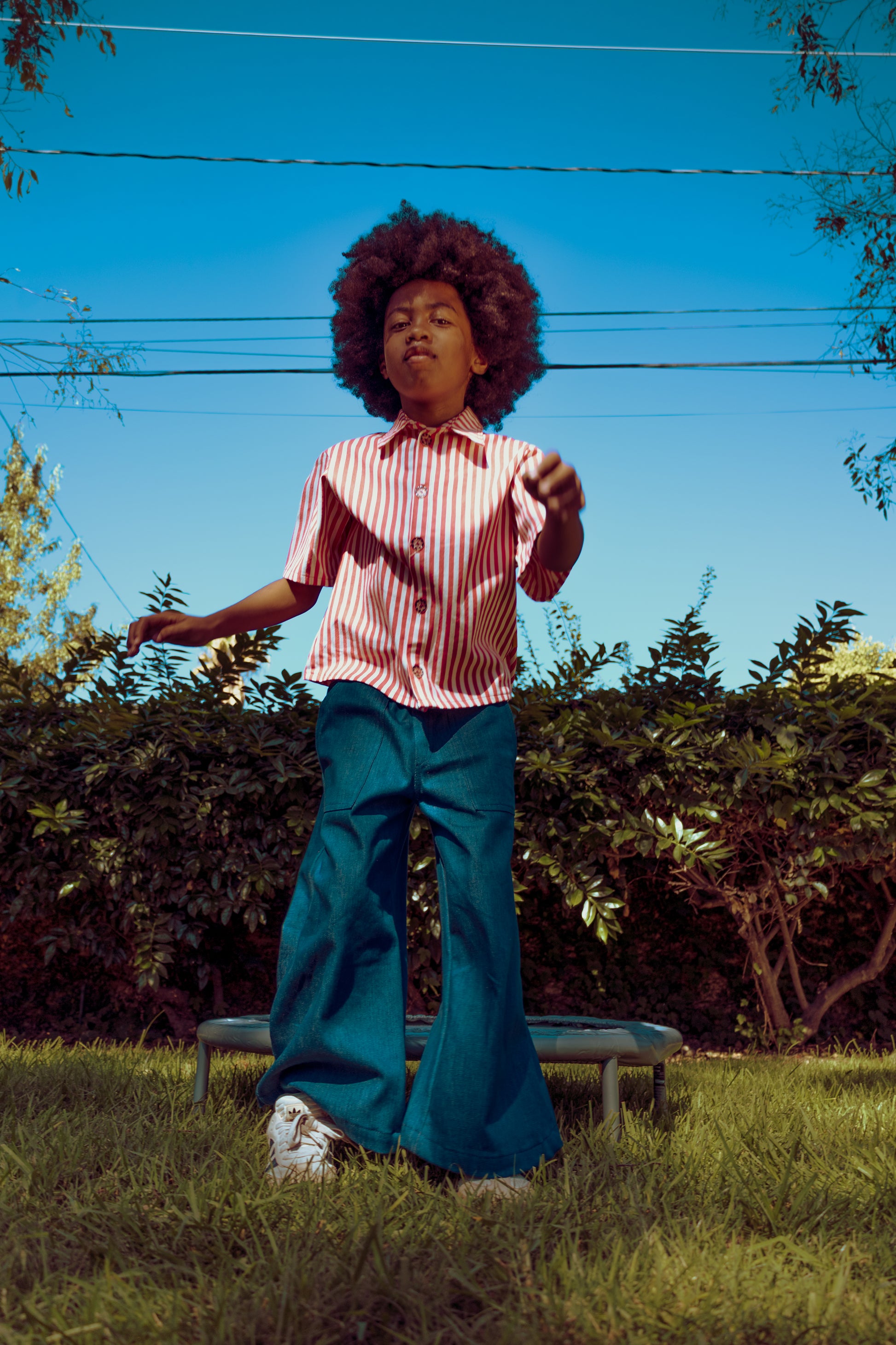 That 70s Denim- Blue