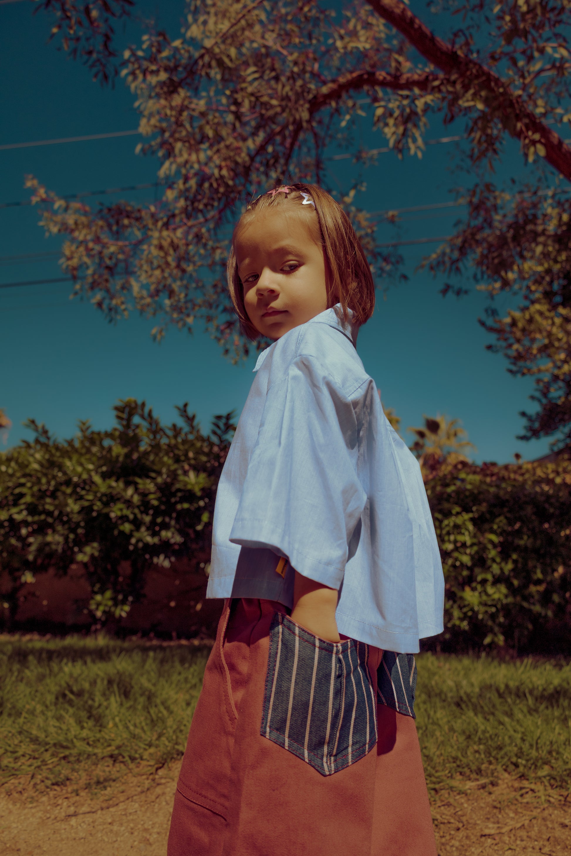 That 70s Denim- Cranberry
