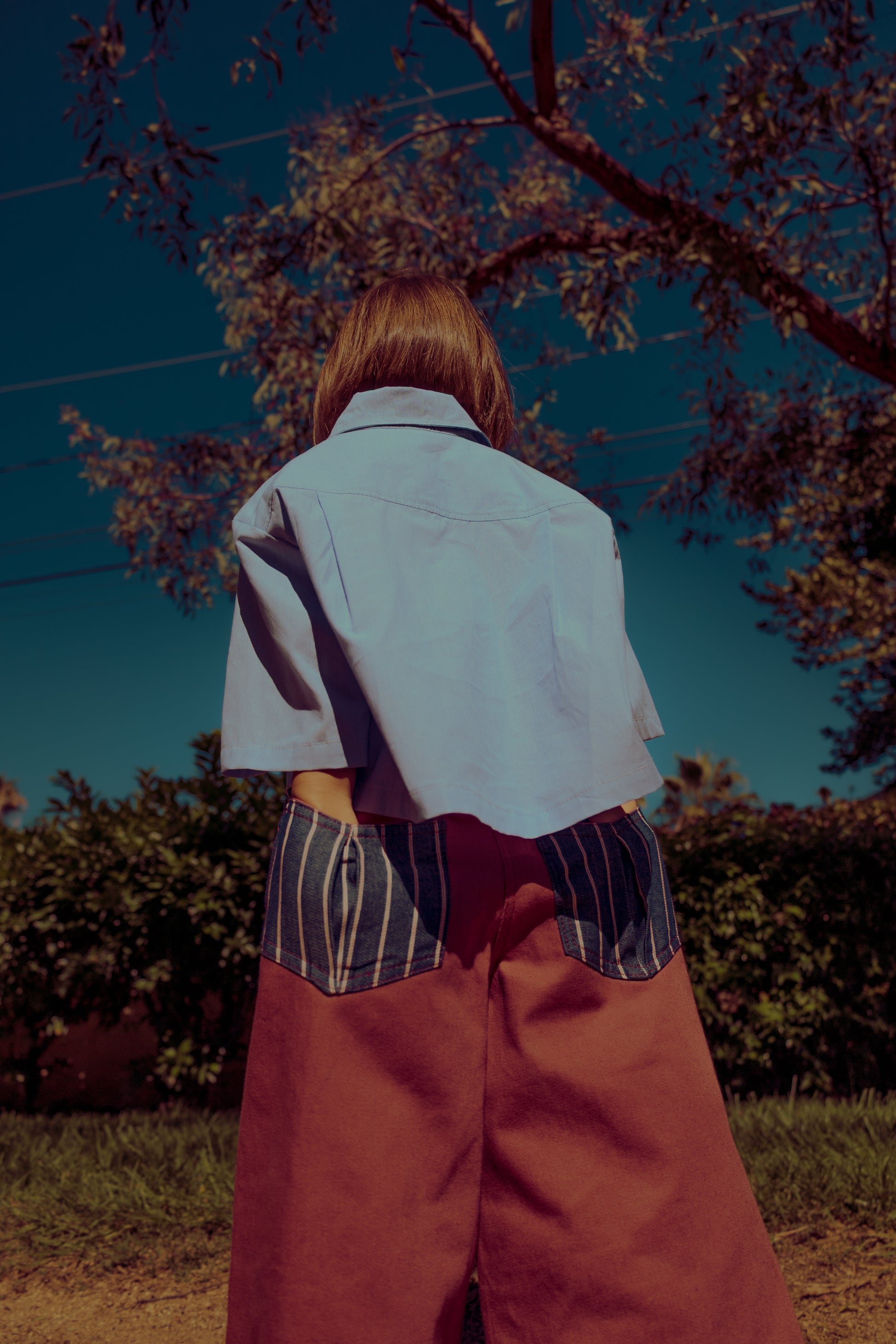 That 70s Denim- Cranberry