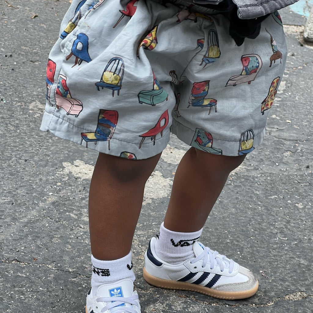 Chair Print Basquiat Shorts (Limited Edition)
