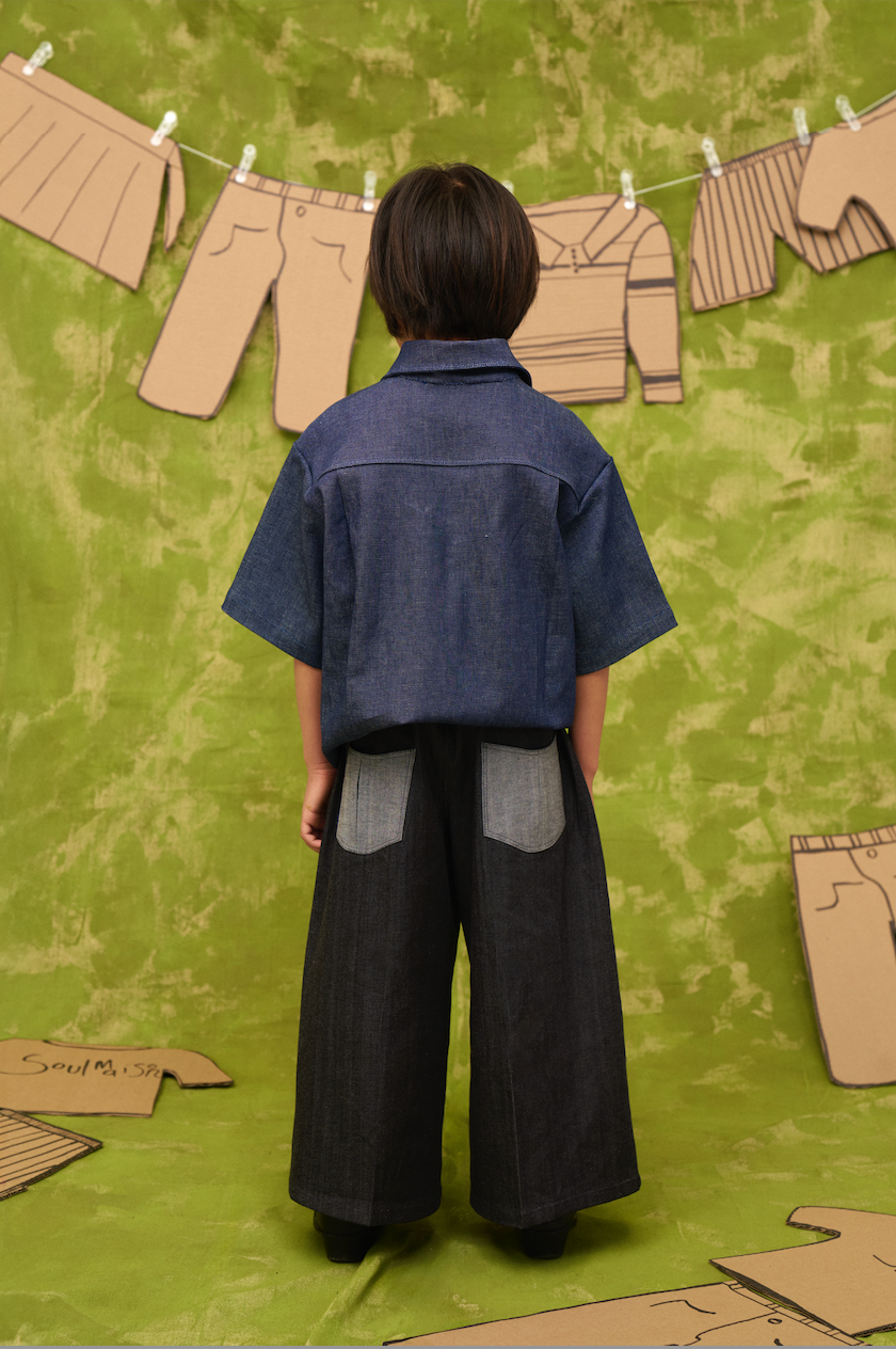 The Basquiat Set- Full Dark Denim