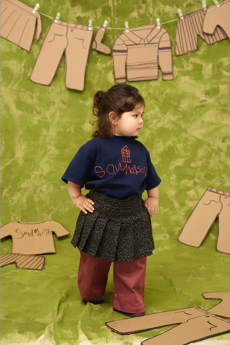 Navy " House of the Soul" Tee