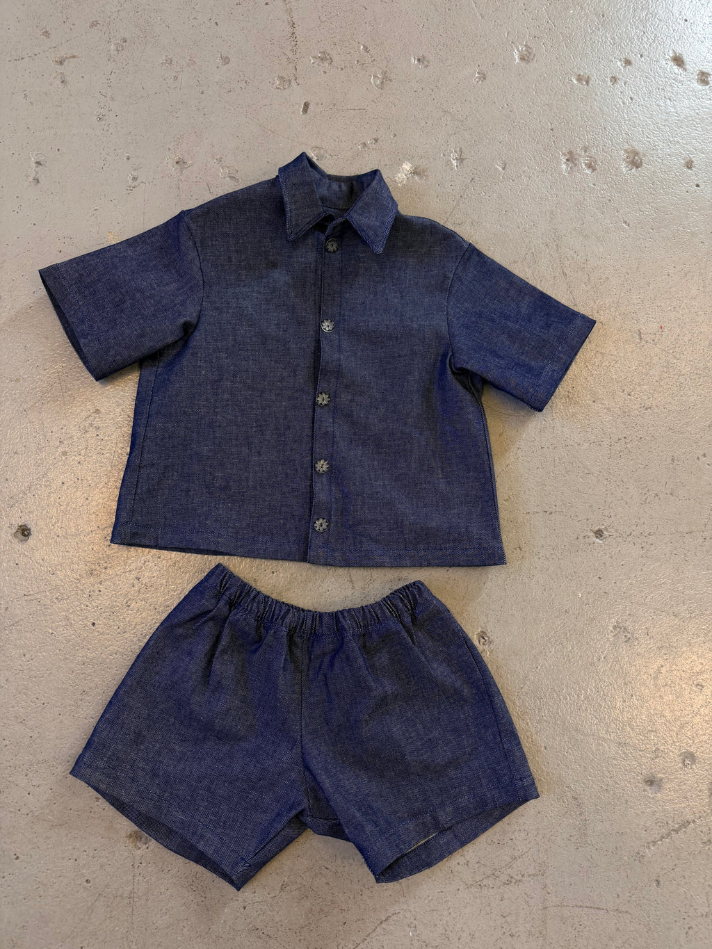 The Basquiat Set- Full Dark Denim