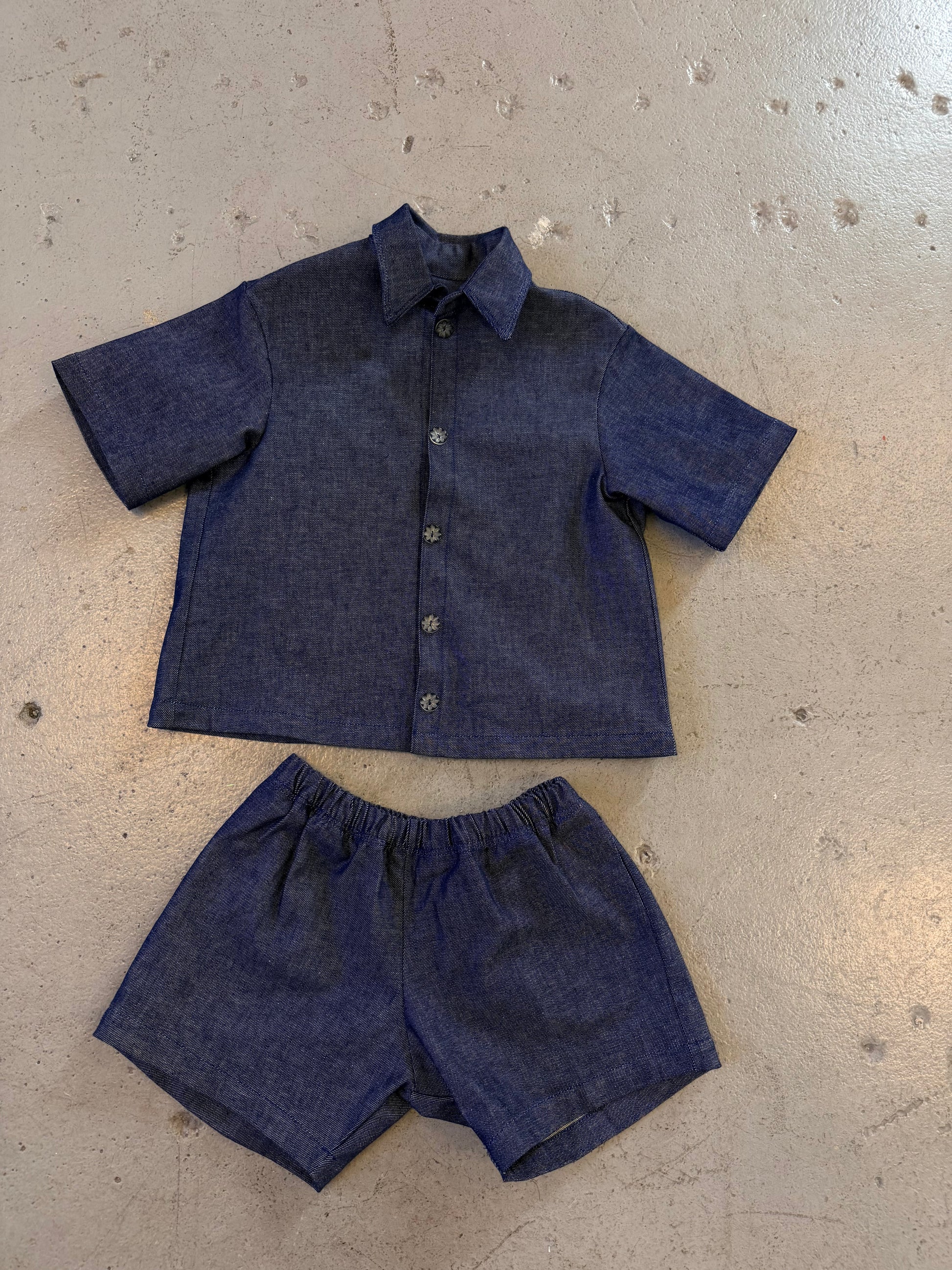 The Basquiat Set- Full Dark Denim