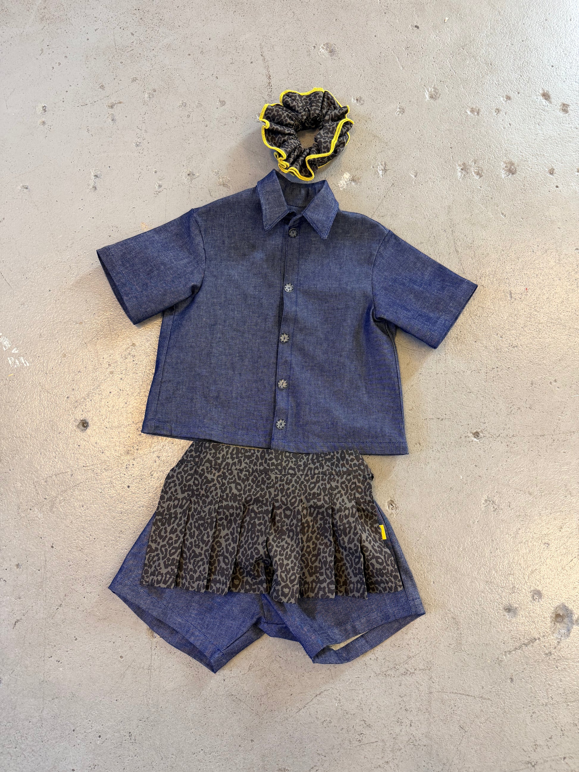 The Basquiat Set- Full Dark Denim