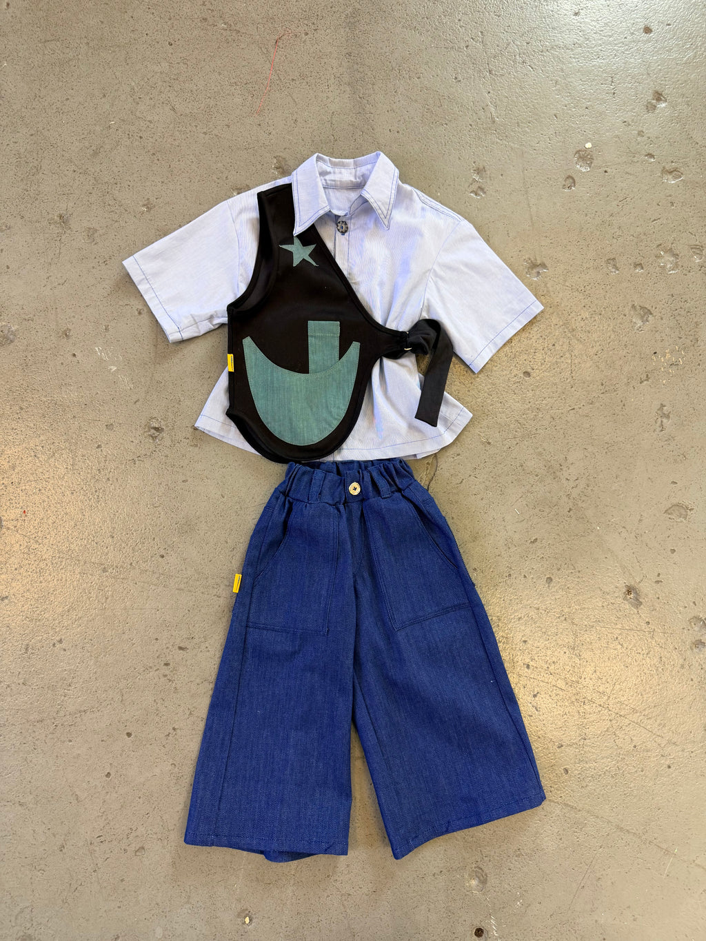 That 70s Denim- Blue