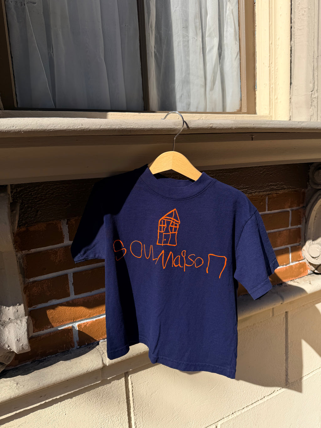 Navy " House of the Soul" Tee