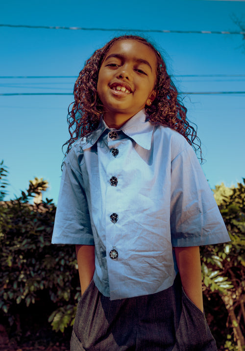 Crisp Blue Basquiat Set