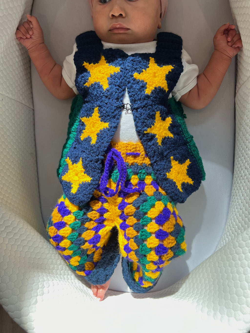 Starry Blue and Green Vest