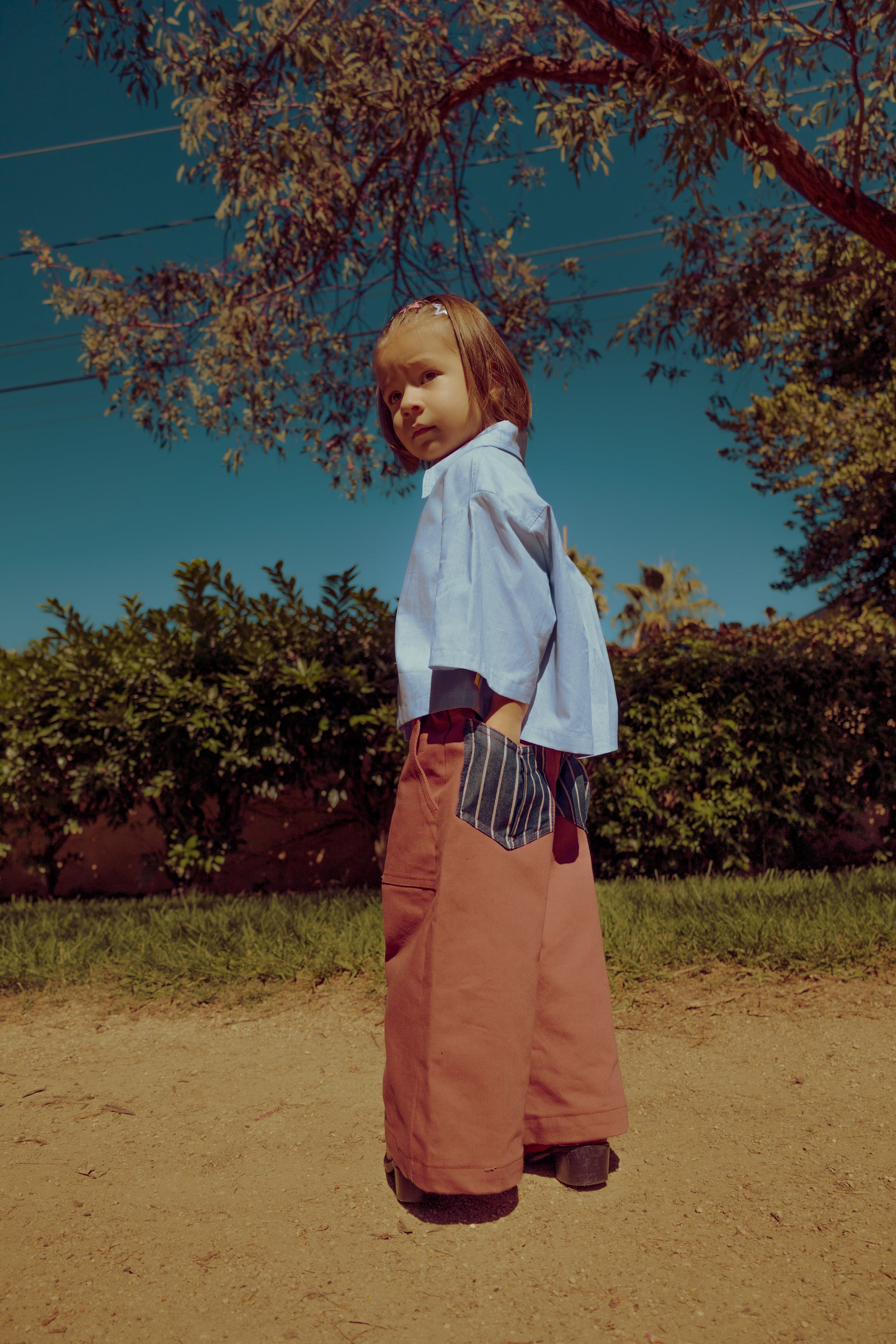 That 70s Denim- Cranberry