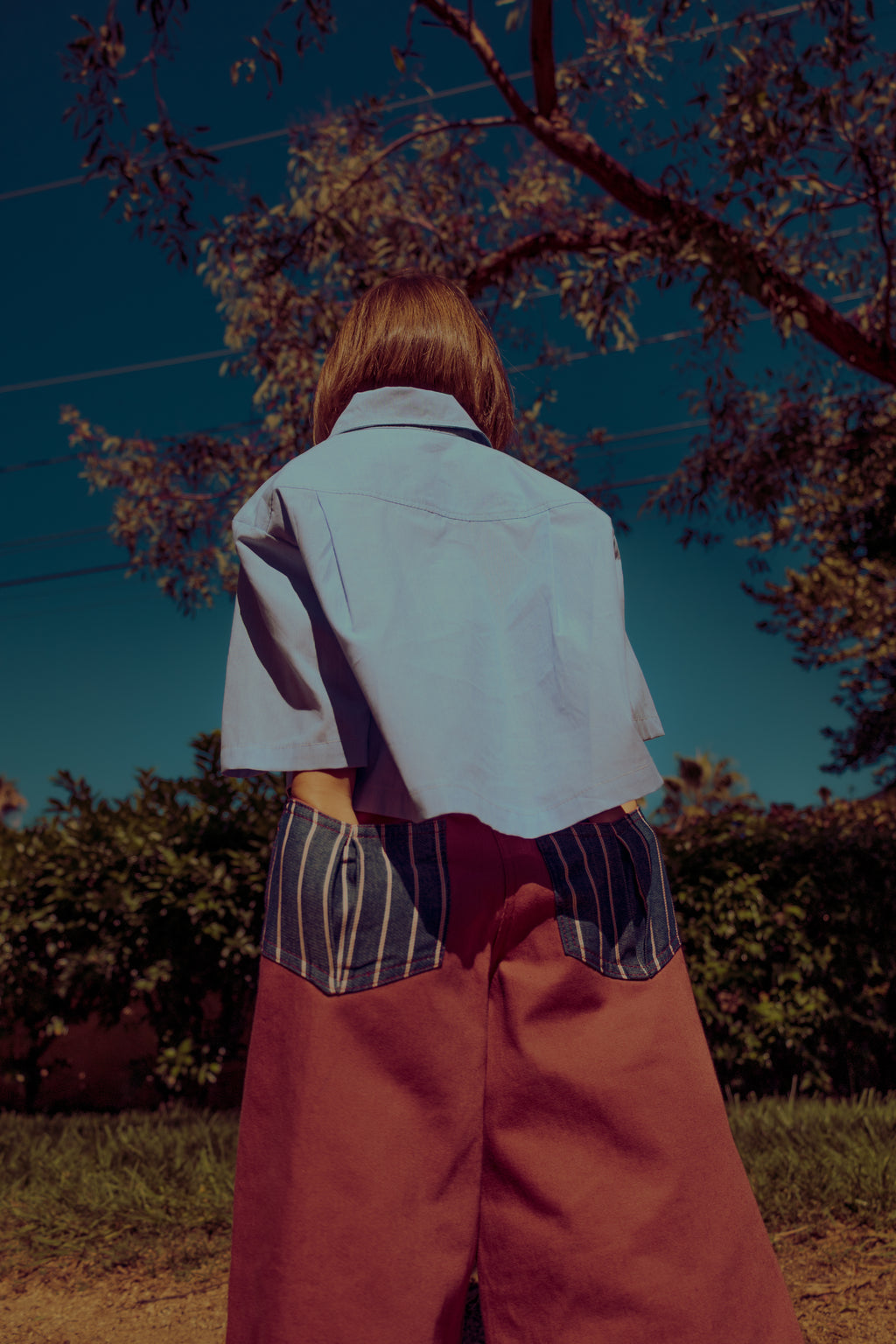 That 70s Denim- Cranberry